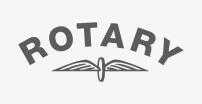Rotary, watch brand logo.