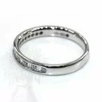 Platinum Baguette & Brilliant Cut Diamond 1/2 Eternity Ring