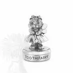 Pewter Teddy Fairy First Tooth Trinket Box