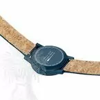 Ladies Eco-Friendly Mondaine Ocean Blue Watch Case Back Image