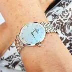 Ladies Stainless Steel Herbelin Quartz Bracelet Wrist Watch