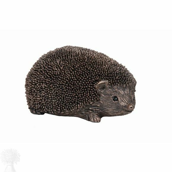 Cold Cast Bronze - Wiggles Hedgehog Walking Small