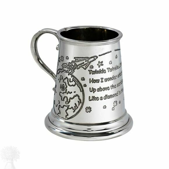 Pewter Childs 1/4 Pint "Twinkle Star" Tankard