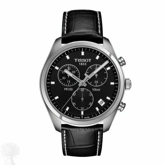 Gents Stainless Steel Tissot PR100 Quartz Chronograph Watch