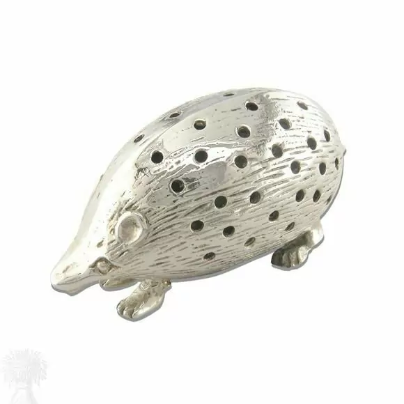 Hallmarked Silver Hedgehog Pin Cushion