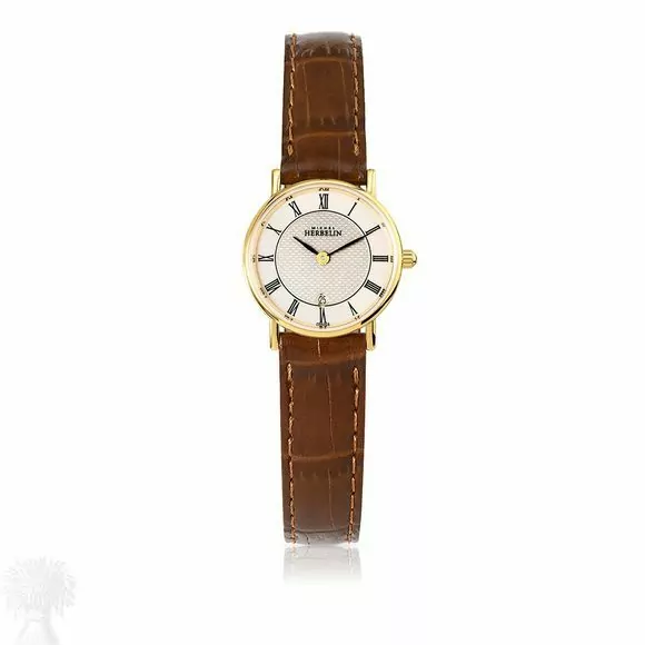 Ladies Gold Plate 'Classique' Michel Herbelin Watch
