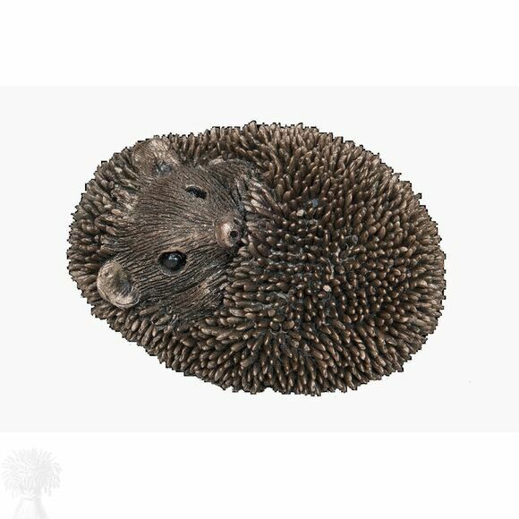 Cold Cast Bronze - Zippo Baby Sleeping Hedgehog