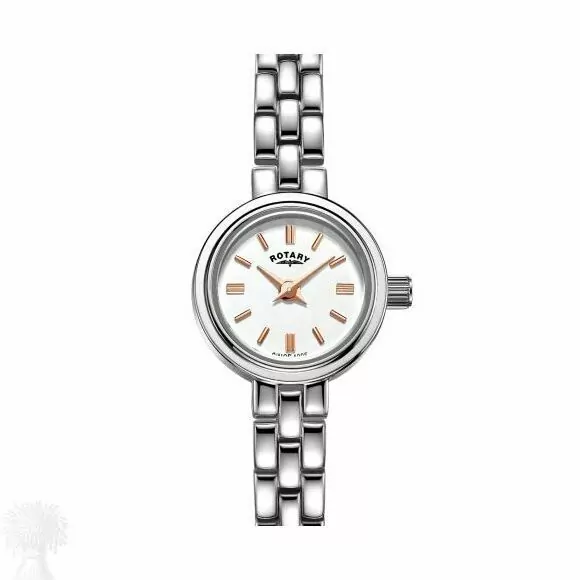 Ladies Stainless Steel Rotary Quartz Bracelet Watch