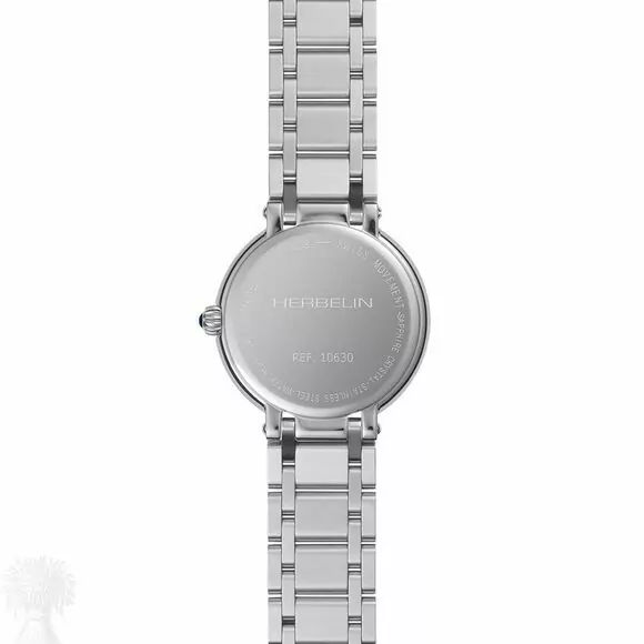 Ladies Stainless Steel Quartz Mother of Pearl Herbelin Watch