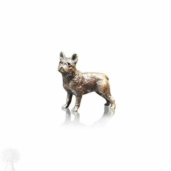 Miniature Solid Brinze - Frenhc Bull Dog
