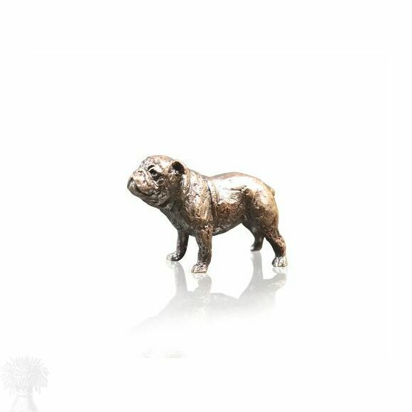 Miniature Solid Bronze - English Bull Dog