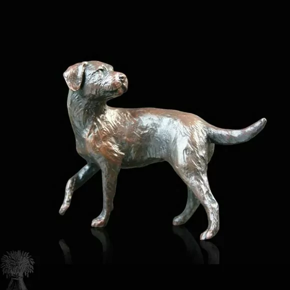 Limited Edition Solid Bronze - Border Terrier