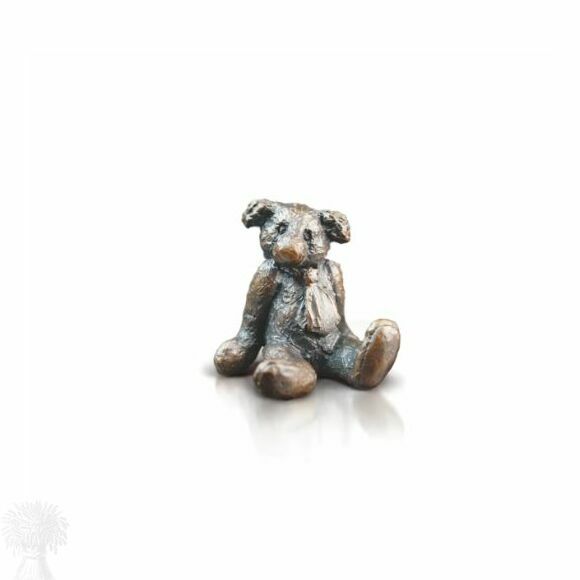 Solid Bronze - Teddy Bear 'Edgar'