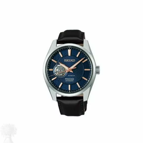 Gents Stainless Steel Seiko Presage Automatic Strap Watch