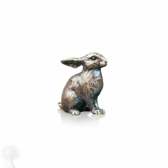 Miniature Solid Bronze - Bunny