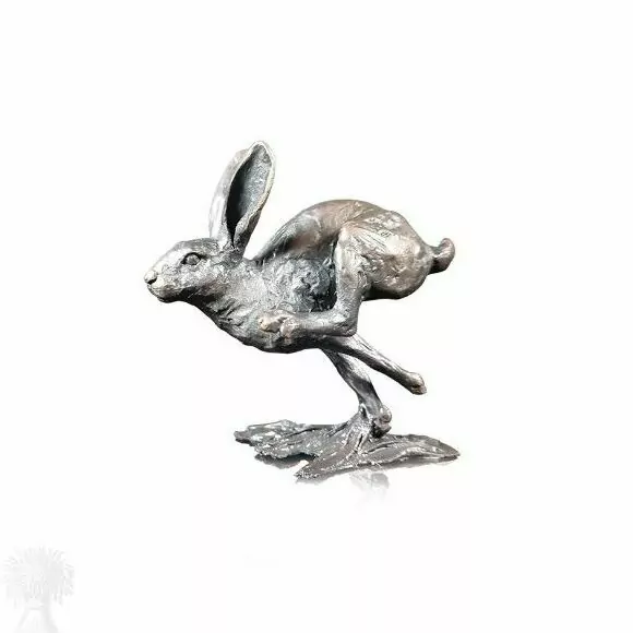 Limited Edision Solid Bronze - Small Hare Running
