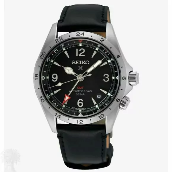 Gents Stainless Steel Seiko Prospex Alpinist Mechanical GMT